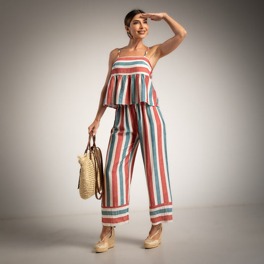 2 Piece Set Stripes Tagliatella