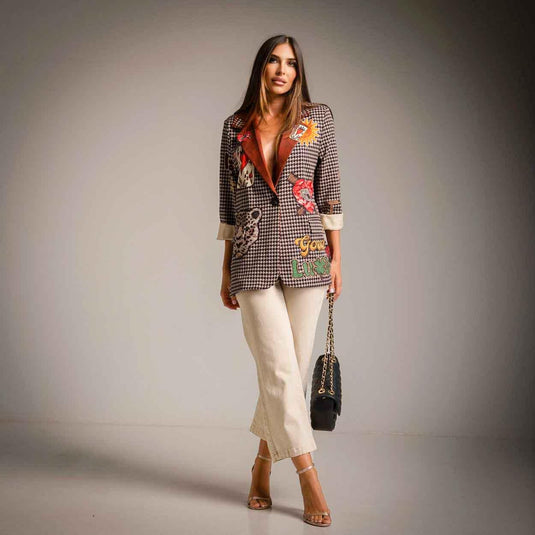 Blazer Vichy Bear Always Me