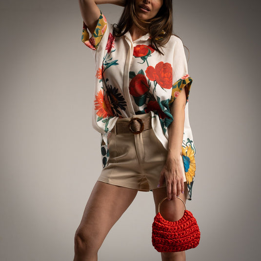 Rustic Garden Linen Shirt