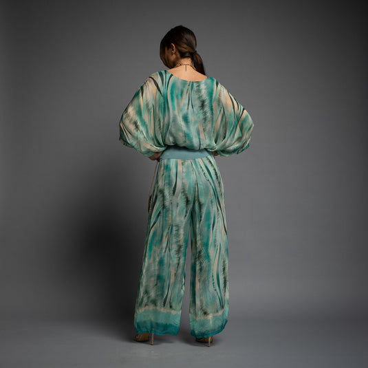 2 Piece Silk Set Sauvage