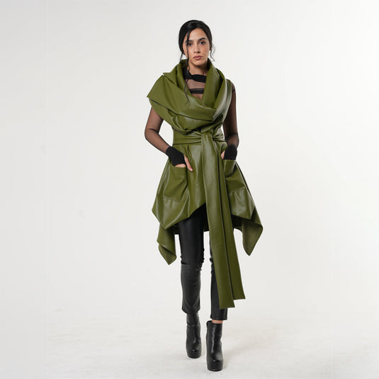 Avant Garde Eco-Leather Vest