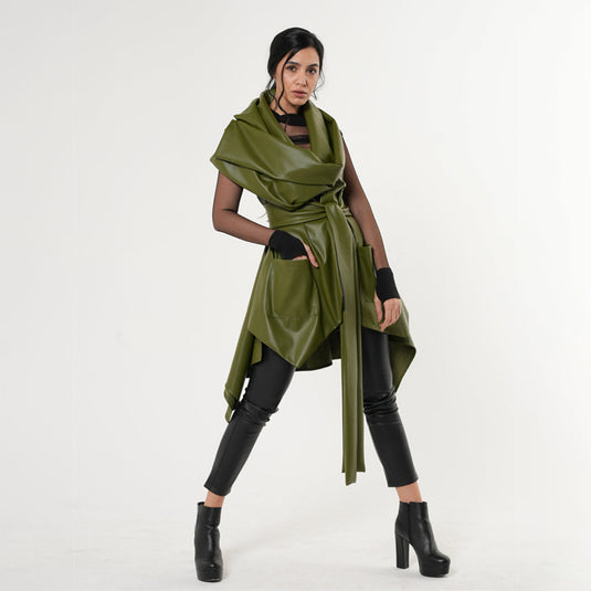 Avant Garde Eco-Leather Vest