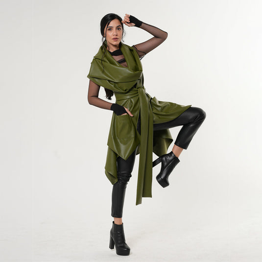 Avant Garde Eco-Leather Vest