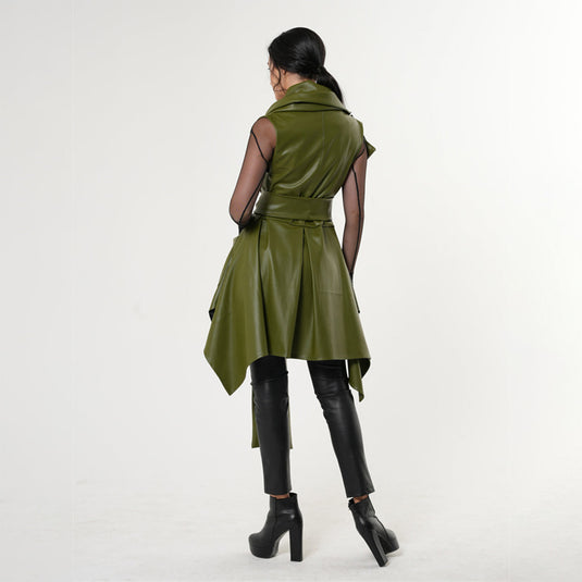 Avant Garde Eco-Leather Vest