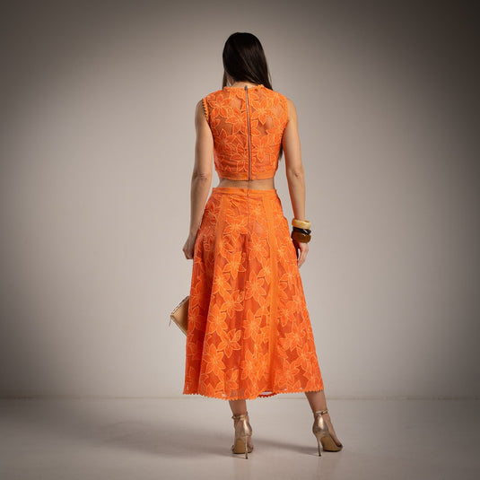 Lined Flower 2-Piece Set