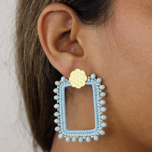 Rumba Blue Earrings