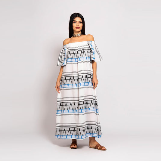 Santorini Cotton Dress