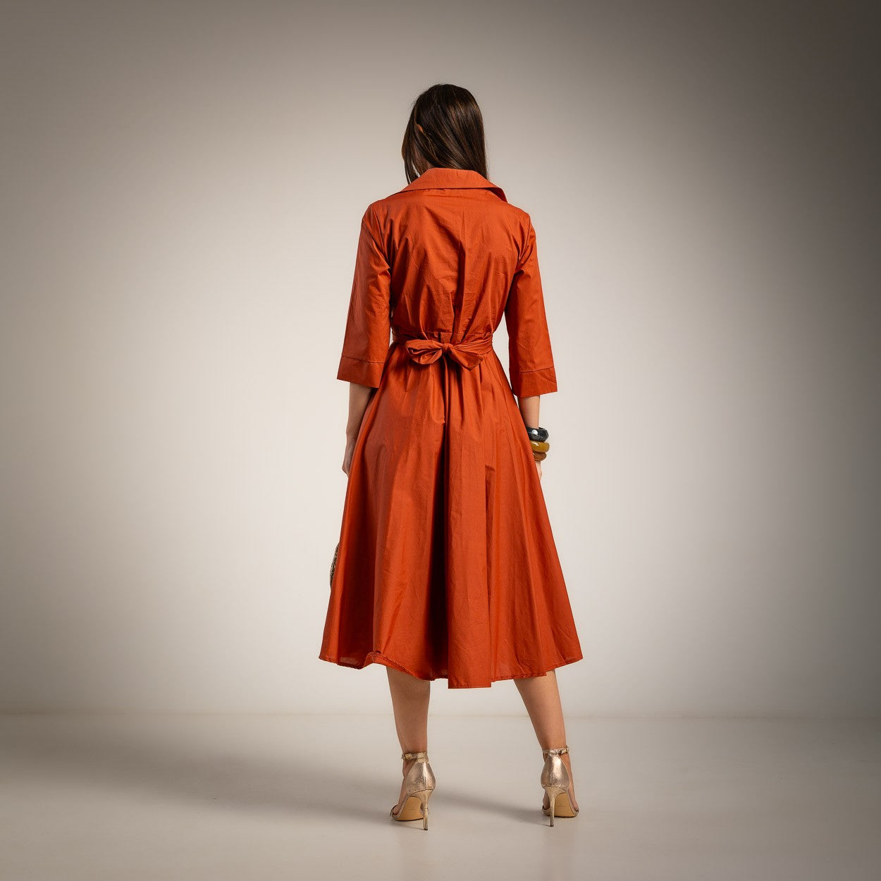 Wrap Shirt Dress Carolina Heredia